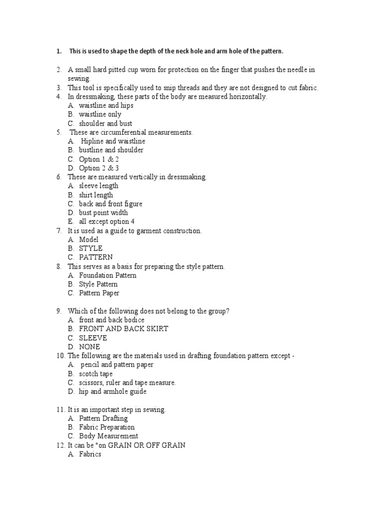 This Is Used To Shape The Depth of The Neck Hole and Arm Hole of The