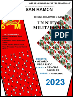 Un Nuevo Militarismo