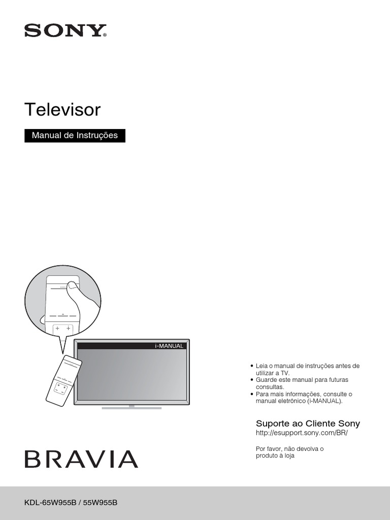 manual sony TV | PDF
