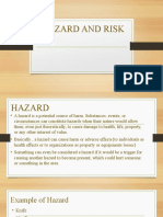 Hazard & Risk