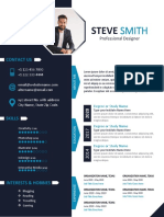 Creative Resume Template For Any Job
