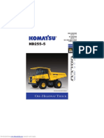 HB Komatsu HD 255-5