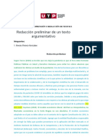 Semana 10 - Redacción Preliminar