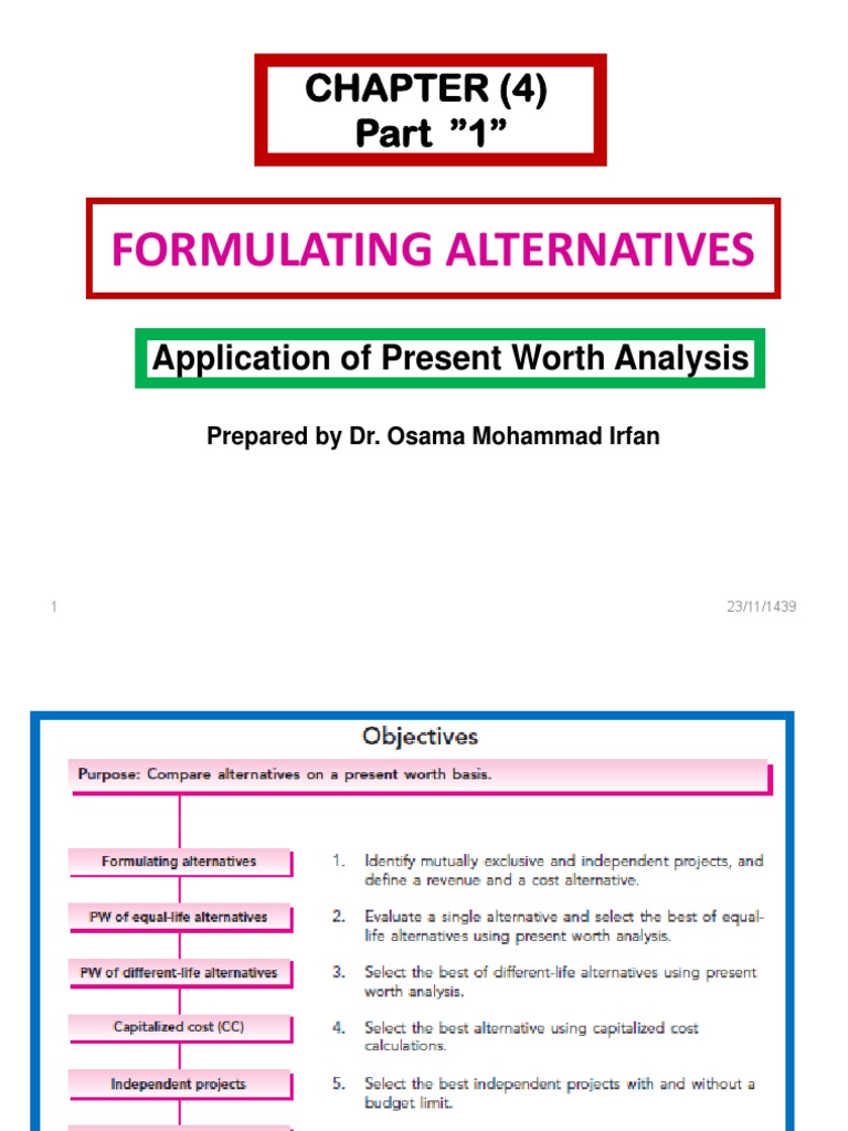 Evaluating Engineering Alternatives | PDF | Life Cycle Assessment | Cost