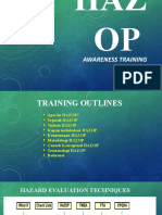 HAZOP Awareness Training