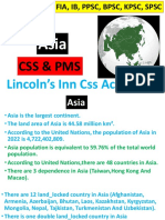Continent: CSS, PMS, NTS, Fia, Ib, PPSC, BPSC, KPSC, SPSC