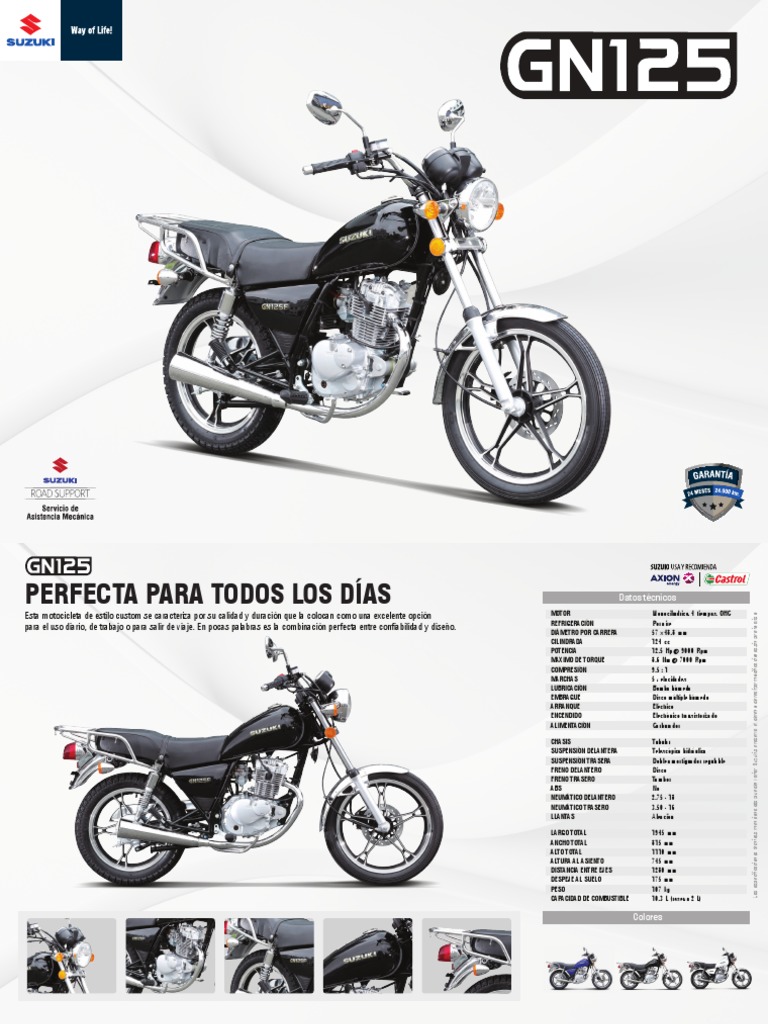 Gas Slider Membrane / Librane Patented System – For Suzuki GN125 – Replaces 13500-053D0, 13500-33200