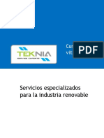 Curriculum Vitae Teknia Service Experts - 23
