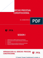 Sesion #01 - Derecho Procesal Constitucional