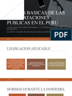 Reglas Basicas de Las Contrataciones Publicas El Peru Moquegua