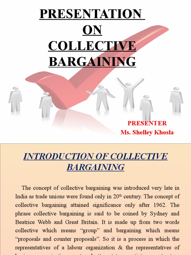 Collective Bargaining Pdf Collective Bargaining Employment