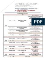 Program SChedule