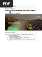 Basics of 3phase Induction Motor Part 4