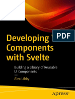 Developing Web Components With Svelte Building A Library of Reusable UI Components