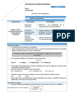 Sesion - Teoría de Exponentes