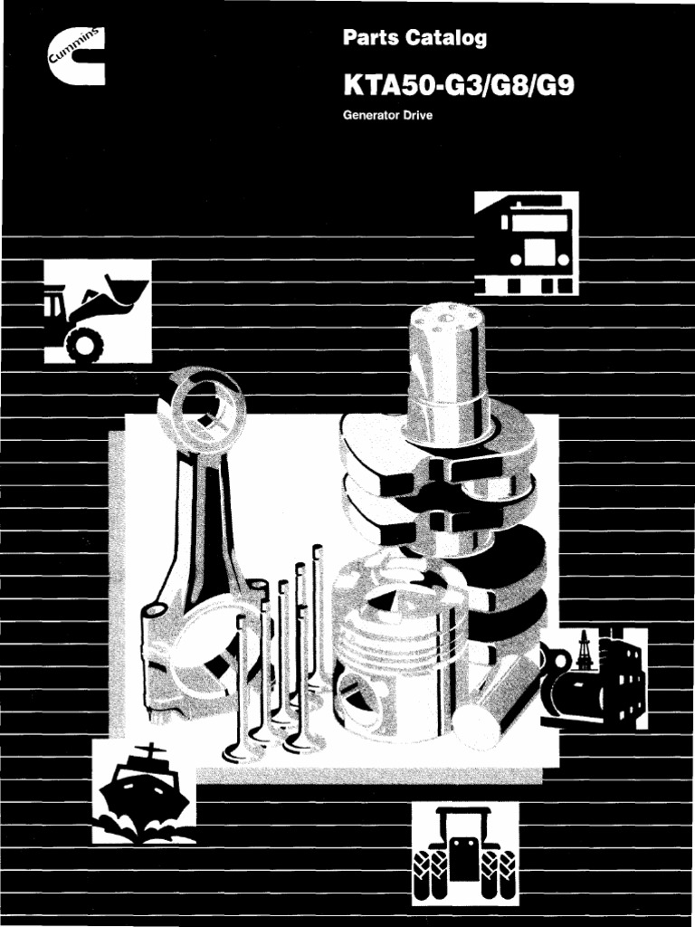 KTA50 Engine Parts Catalogue | PDF | Fuel Injection | Propulsion