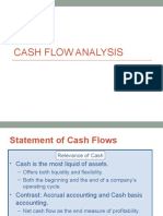 Cash Flow Analysis2018