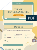 Teknik Penulisan Novel