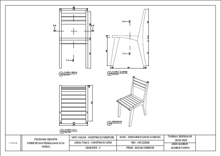 12.tampak Kursi | PDF