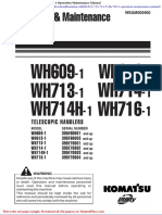 Komatsu Wh609 613 713 714 714h 716 1 Operation Maintenance Manual