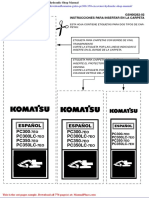 Komatsu Galeo Pc300 350 Excavator Hydraulic Shop Manual