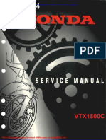 Honda VTX 1800 C 02 A 04 Service Manual