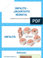 Onfalitis - Conjuntivitis Neonatal
