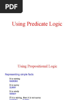 3 and 4 Predicate - Logic - SAV