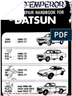 Service Handbook Datsun Road Emperor