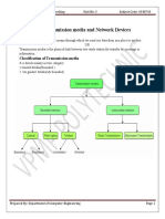 Unit 3 Transmission Media Network Devices1