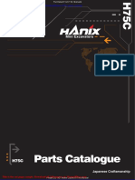 Hanix h75c Parts Catalog