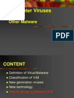 Computer Viruses &: Other Malware