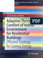 Adaptive Thermal Comfort of Indoor Environment For Residential Buildings