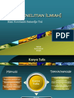 Kuliah 2 - Topik Penelitian Ilmiah 1