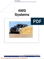 Hyundai Technical Training Step 2 4wd System 2009