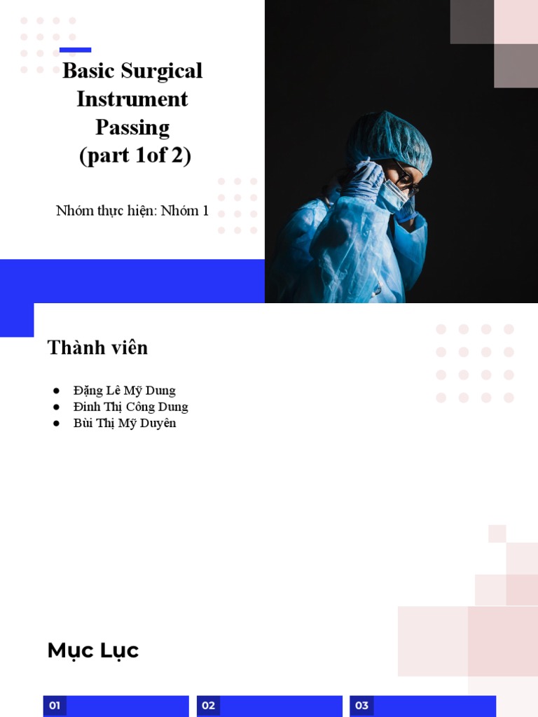 Basic Surgical Instrument Passing (Part 1of 2) PDF