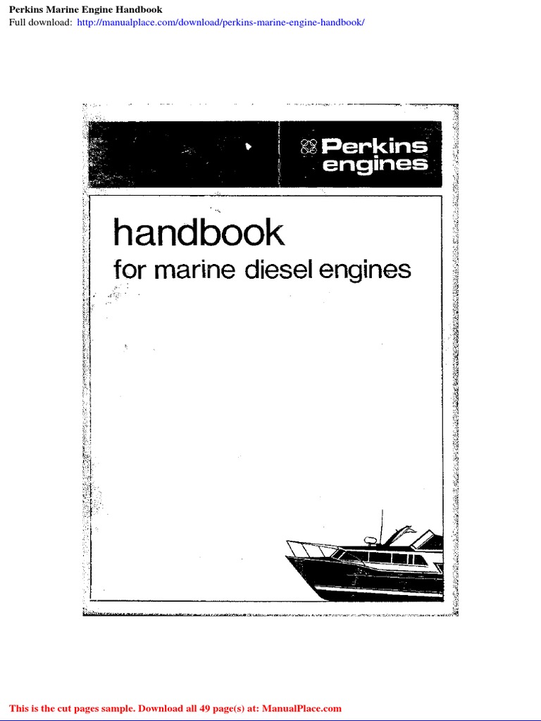 Perkins Marine Engine Handbook PDF