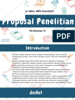 Proposal Penelitian