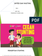 Materi Stunting, Stunted Dan Wasting