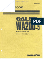 Komatsu Wa200 5 Parts Manual