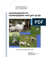 Rettleiingshefte For Landskapspleie Med Geit