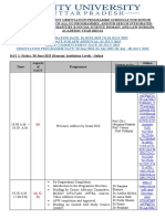 Documents - D6491orientation Program Schedule 5th Semester