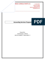 Accounting Services Proposal