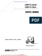 Clark SM 710 Service Manual