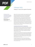 Vmware NSX Solution Brief