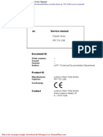 Liebherr Crawler Dozer PR 776 1296 Service Manual