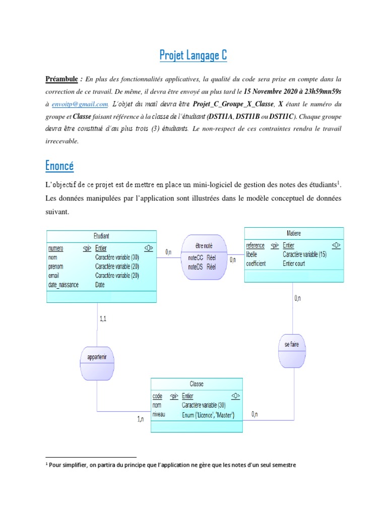 Gestion des notes en Langage C | PDF | Ordinateurs