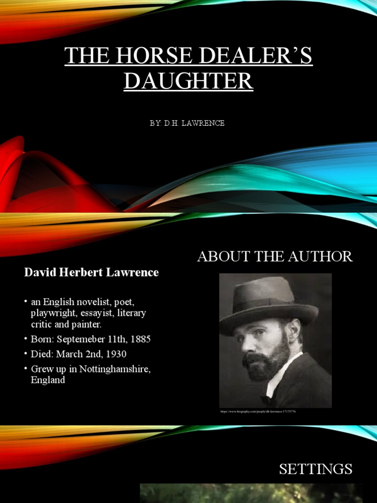 The Horse Dealers Daughter PDF