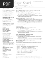 GaganKhatri Resume