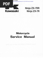 2006 Kawasaki ZZR600 Service Repair Manual PDF | PDF | Exhaust Gas